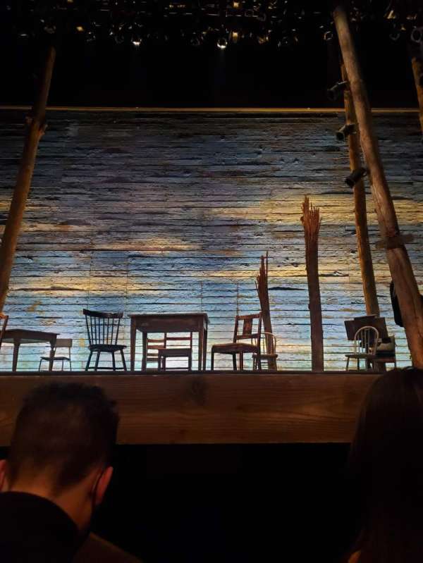 Gerald Schoenfeld Theatre, section: Orchestra C, row: A, seat: 109