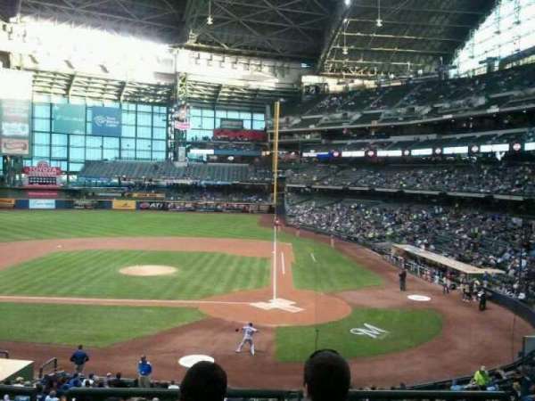 American Family Field, section: 222, row: 4, seat: 4