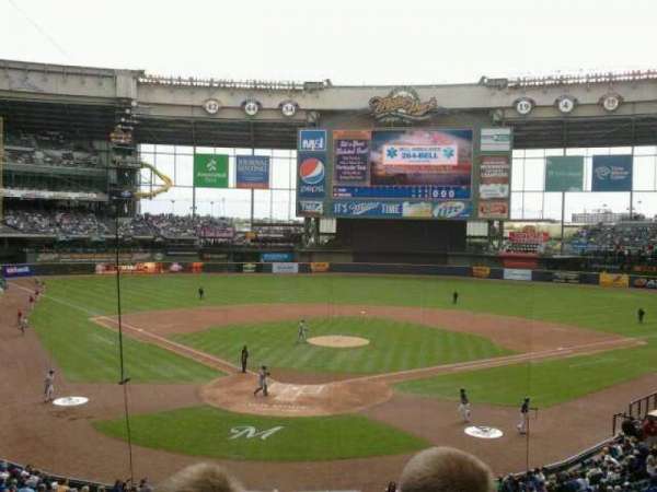 American Family Field, section: 218, row: 4, seat: 18
