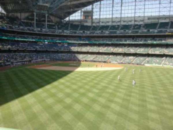 American Family Field, section: 201, row: 1, seat: 28