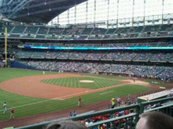 American Family Field, section: 228, row: 2, seat: 9