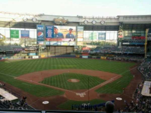 American Family Field, section: 331, row: 4, seat: 5