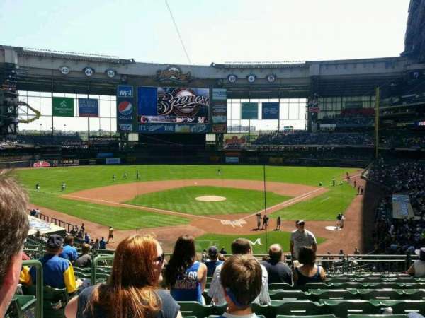 American Family Field, section: 219, row: 10, seat: 23
