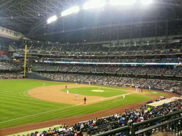 American Family Field, section: 228, row: 2, seat: 20