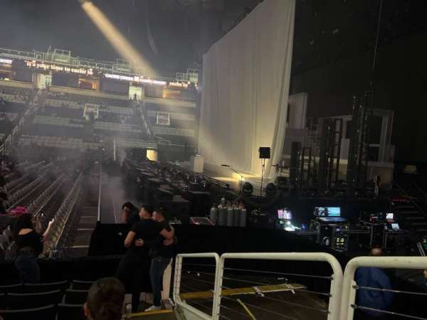 SAP Center, section: 128, row: 7, seat: 11