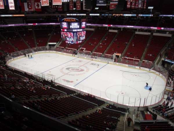 Lenovo Center, section: 321, row: A, seat: 1