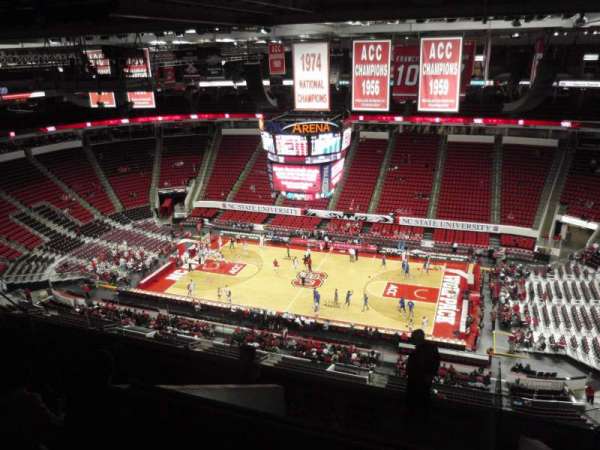 Lenovo Center, section: 303, row: J, seat: 7
