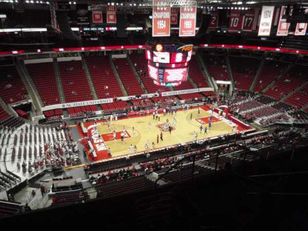 Lenovo Center, section: 306, row: G, seat: 6