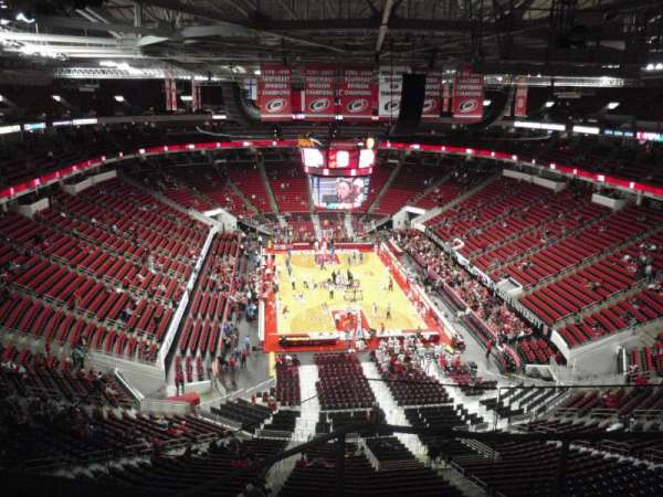 Lenovo Center, section: 315, row: E, seat: 4
