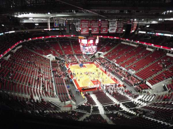 Lenovo Center, section: 316, row: H, seat: 7