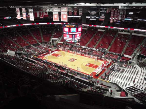Lenovo Center, section: 321, row: J, seat: 7