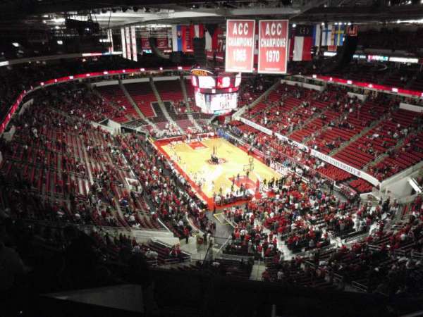 Lenovo Center, section: 335, row: H, seat: 6