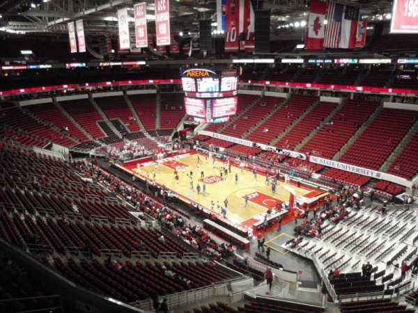 Lenovo Center, section: 337, row: A, seat: 6
