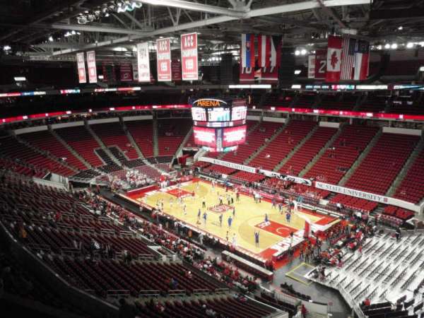 Lenovo Center, section: 338, row: C, seat: 5