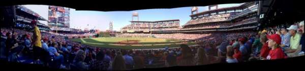 Citizens Bank Park, section: 131, row: 27, seat: 15