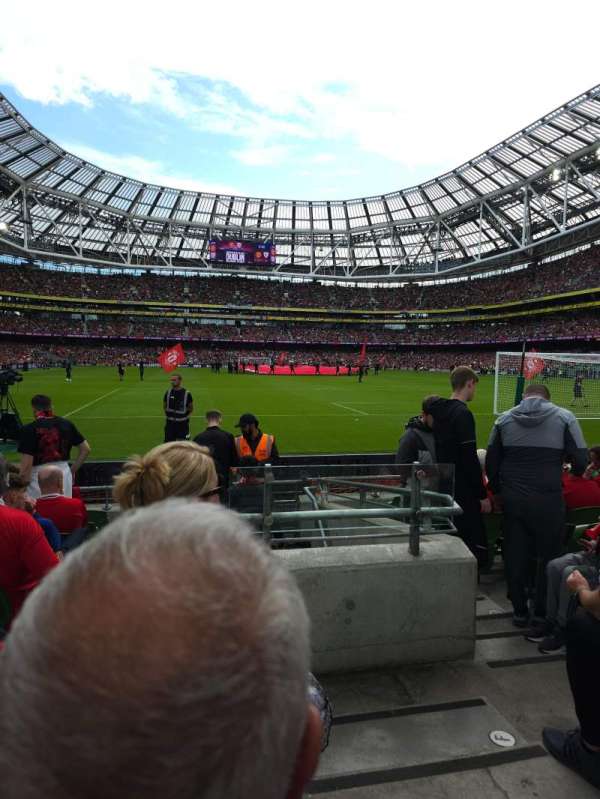 Aviva Stadium, section: 136, row: J, seat: 15