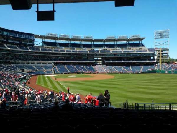 Nationals Park, section: 137, row: LL, seat: 28