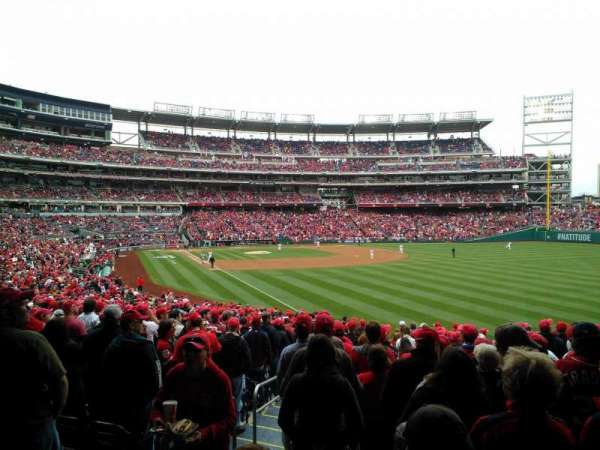 Nationals Park, section: 137, row: LL, seat: 28