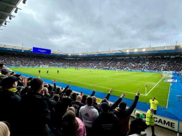 King Power Stadium, section: M3, row: H, seat: 338