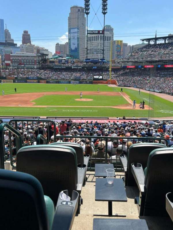 Comerica Park, section: TD132, row: D, seat: 4