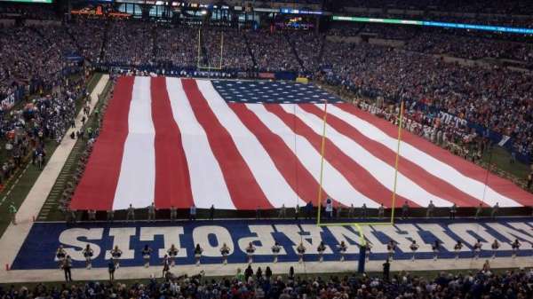 Lucas Oil Stadium, section: 328, row: 1