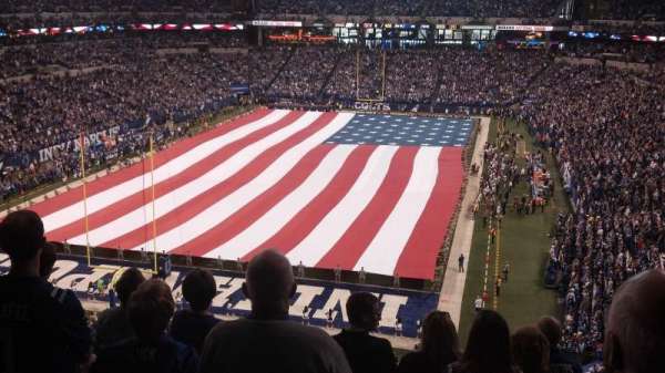 Lucas Oil Stadium, section: 424, row: 8, seat: 10