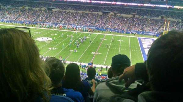 Lucas Oil Stadium, section: 437, row: 5, seat: 5