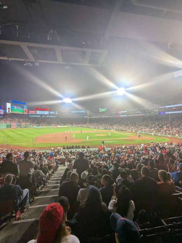 Fenway Park, section: Grandstand 26, row: 4, seat: 24