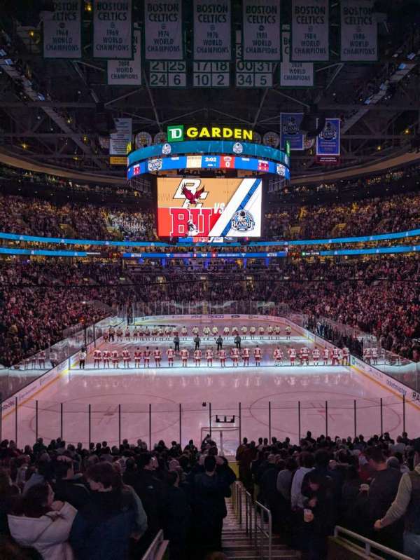 TD Garden, section: 7, row: 23, seat: 1