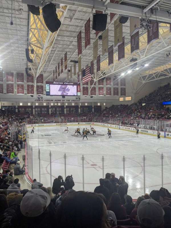 Conte Forum, section: T, row: 11, seat: 5