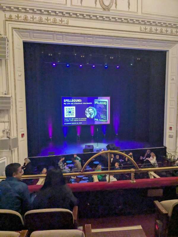 Wilbur Theatre, section: Mezzanine L, row: D, seat: 1
