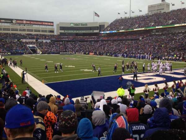 Highmark Stadium, section: 104, row: 10, seat: 9