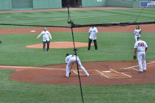 Fenway Park, section: Loge Box 131, row: GG, seat: 2
