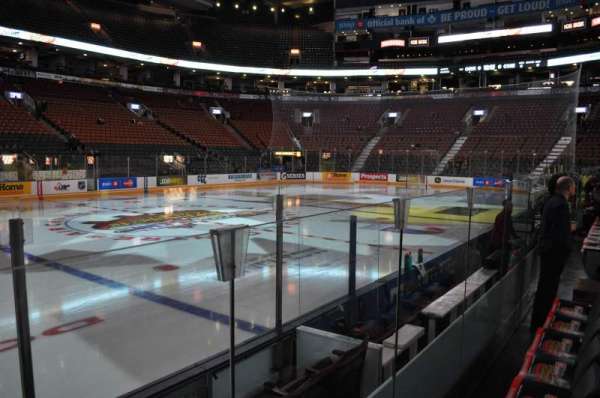 Scotiabank Arena, section: 120, row: 1, seat: 8