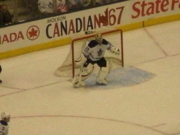 Scotiabank Arena, section: 307, row: 10, seat: 4