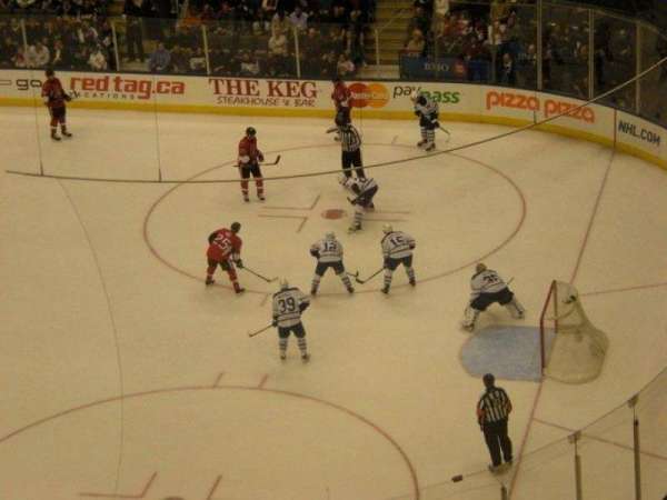 Scotiabank Arena, section: 307, row: 10, seat: 4