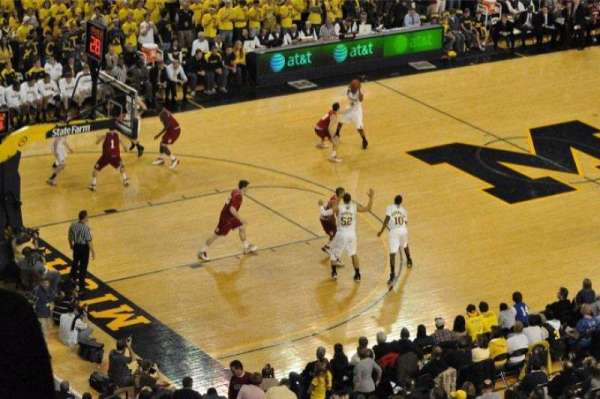 Crisler Center, section: 211