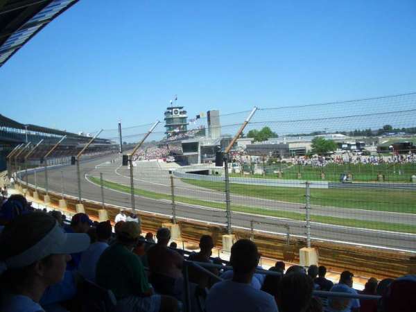 Indianapolis Motor Speedway, section: E Box 12, row: H, seat: 12