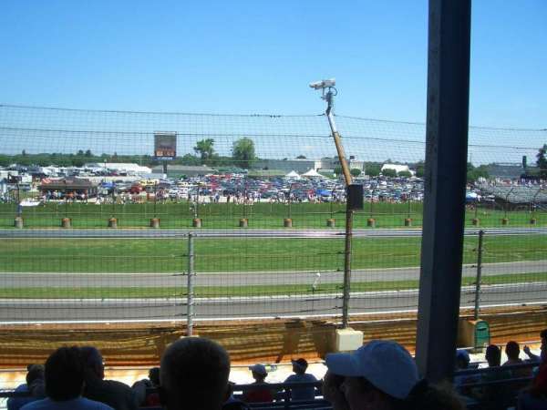 Indianapolis Motor Speedway, section: E Box 12, row: H, seat: 12