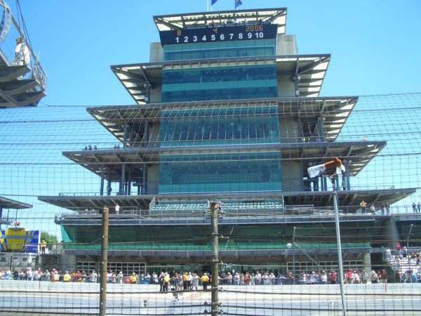 Indianapolis Motor Speedway, section: Paddock Box 19, row: B, seat: 4