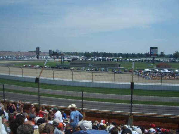 Indianapolis Motor Speedway, section: Northwest Vista 6, row: L, seat: 5