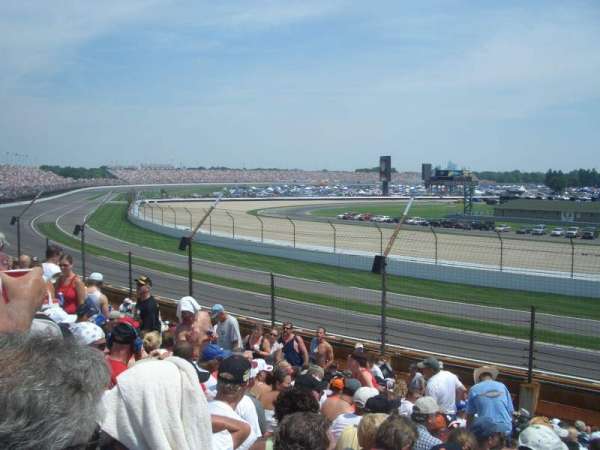 Indianapolis Motor Speedway, section: Northwest Vista 6, row: L, seat: 5