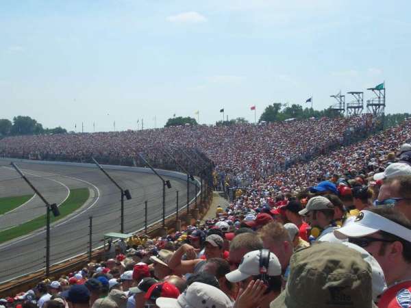 Indianapolis Motor Speedway, section: Northwest Vista 6, row: L, seat: 5