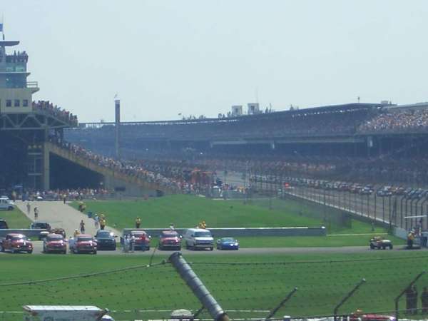 Indianapolis Motor Speedway, section: Northwest Vista 6, row: L, seat: 5