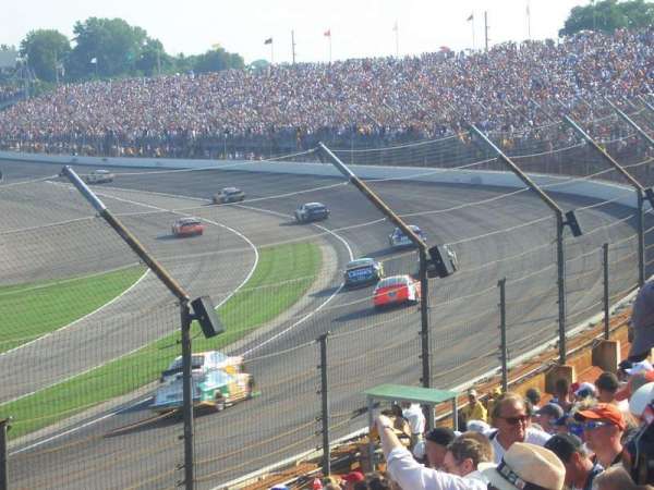 Indianapolis Motor Speedway, section: Northwest Vista 6, row: L, seat: 5