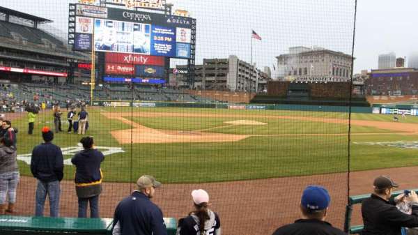 Comerica Park, section: 125, row: 5, seat: 5