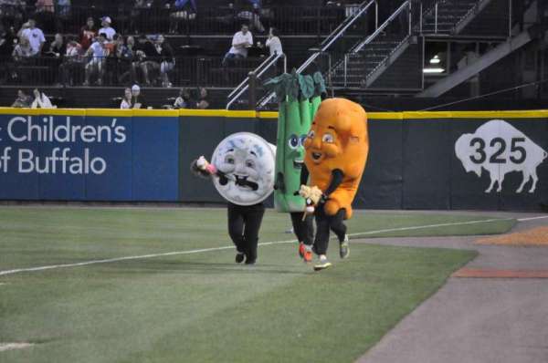 Sahlen Field, section: 102, row: B, seat: 11