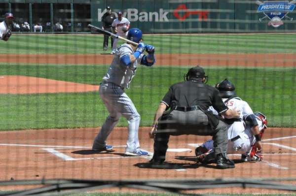 Progressive Field, section: 155, row: 5, seat: 1