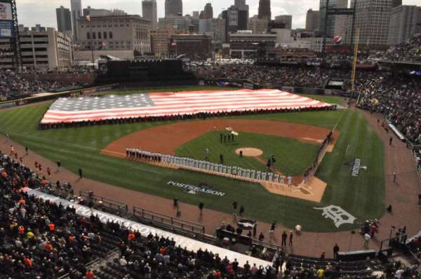 Comerica Park, section: 331, row: A, seat: 1