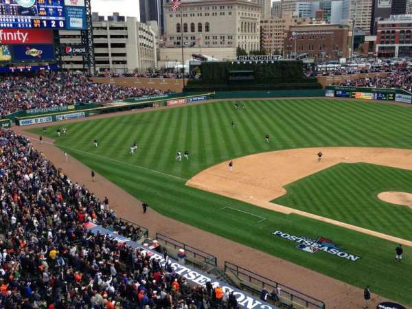Comerica Park, section: 331, row: A, seat: 1